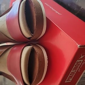 MIUMIU 26S VELCRO SANDALS IN LIGHT BROWN CALFSKIN AND NYLON SILVER HARDWARE main image 0